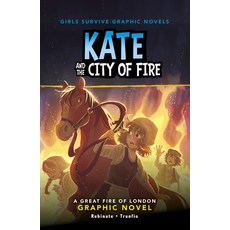(英文圖書)Kate and the City of Fire: A Great Fire of London Graphic Novel 精裝版, Stone Arch Books, 英文