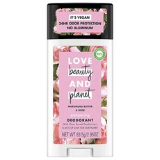 love beauty & planet 玫瑰除臭體香棒, 1個, 83.5克