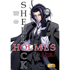 (英文圖書)Manga Classics: Sherlock Holmes Vol. 1 a Study in Scarlet (Paperback) 平裝版, Manga Classics Inc., 英文