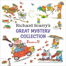 (英文圖書)Richard Scarry's Great Mystery Collection: 3-Books-In-1! 精裝版, Random House Books for Youn..., 英文