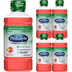 Pedialyte 電解質飲料, 櫻桃口味, 5瓶
