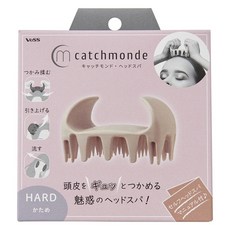 VeSS 日本製Catchmonde MOMIRIS 頭皮按摩梳 米色, 1個