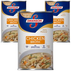 SWANSON 雞湯罐, 1.4 kg, 3罐