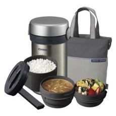 ZOJIRUSHI 象印 保溫便當盒 SLNC09ST, 1個, 混色