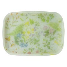 花卉印花托盤 M587, 1個, NO5 迷霧野花