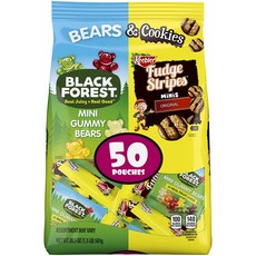 Nestle 雀巢 綜合軟糖餅乾組 581g, 1包, 小熊軟糖+條紋餅乾