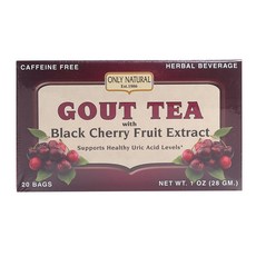 Only Natural 加特茶黑櫻桃果提取物, 20件, 1.4克