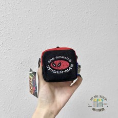 Marvel 漫威 蜘蛛人 零錢包 牛津布 迷你腰包 耳機包 收納小包