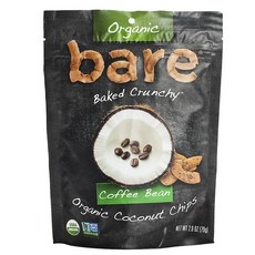bare 無麩質烘焙咖啡豆椰子脆片, 1包, 79g