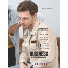 (英文圖書) Slay Monthly Magazine Business Edition Vol 25 April 2023 平裝版, Independently Published, 英文