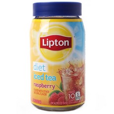 Lipton 立頓 無糖覆盆莓冰茶沖泡粉, 1個, 73.8g