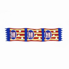 Hugsmart Dura Guard 超級火馬小狗毛絨玩具, 1個, 爆米花