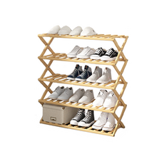 免安裝摺疊鞋架/置物架, 1, 原色