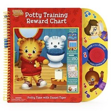 (英文圖書)Daniel Tiger Potty Training Reward Chart 精裝版, Cottage Door Press, 英文