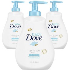 Dove 多芬 孩童用溫和保濕洗髮沐浴乳, 1瓶, 384ml