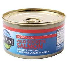 Wild Planet 鮭魚罐頭, 1個, 170克