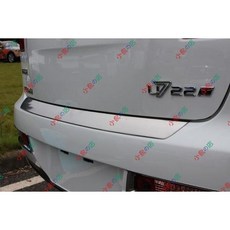 小鳥的店 納智捷 U7 SUV7 後護板 外置後保桿飾條 防刮配件改裝, 詳見商品包裝, 1個