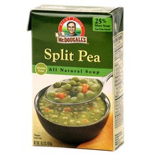 DR.McDOUGALL'S RIGHT FOODS 即食料理 豌豆湯, 1盒, 518g