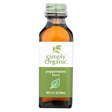 Simply Organic 薄荷油, 1個, 59毫升