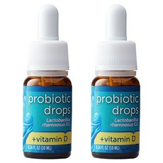 Mommys Bliss 孩童益生菌滴劑+維生素D, 2瓶, 10ml