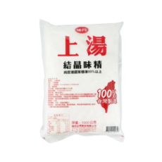 味丹 上湯結晶味精 純度達國家標準99%以上 台灣製造, 1kg, 1個