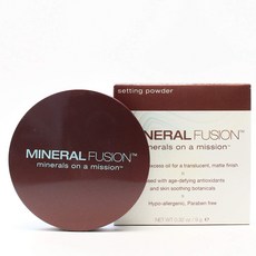 MINERAL FUSION 控油定妝粉餅, 1入, 白色