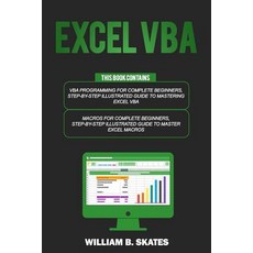 (英文圖書) Excel VBA: 2 Books in 1 - VBA Programming for Complete Beginners and Step-By-St... 平裝版, Independently Published, 英文