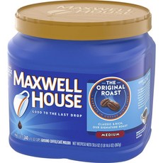 Maxwell House 麥斯威爾 經典中度烘焙咖啡粉, 867克, 研磨咖啡