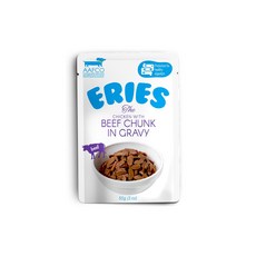 ERIES 伊瑞思 狗主食餐包 羊肉雞肉口味 85g 添加益生元 幫助腸道消化, 雞+牛雙拼85g