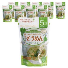 田糜製麵 孩童菠菜麵, 10個, 100g