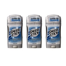 MENNEN Speed Stick體香膏, Ocean Surf, 3支, 85g