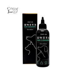 CRAZY JOE 瘋狂的喬 寵物潔耳液 溫和清潔 預防感染 犬貓適用, 3個, 200ml