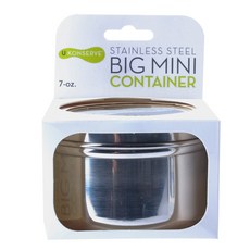 U.Konserve 大迷你圓形存儲容器, 1個, 207毫升