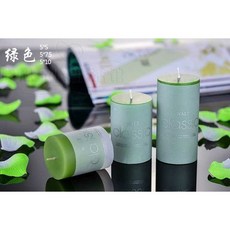 香薰精油無煙圓柱蠟燭, 無煙