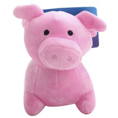 Emerald pet Snug and Tug 毛絨狗毛絨玩具 S, 1個, 小豬