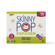 Skinny Pop 海鹽爆米花, 6個, 79.4g