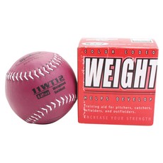 markwort 顏色編碼加權訓練壘球 27.9 cm, 1個, 栗色