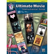 凱翊︱AF 電影精選次中音薩克斯風獨奏附伴奏CD (電影配樂 樂譜), 終極電影精選次中音薩克斯風獨奏附伴奏CD, 00-40114, 1個