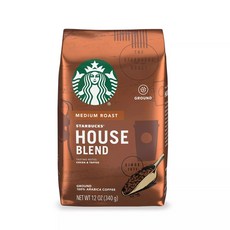 STARBUCKS 星巴克 阿拉比卡咖啡豆, 340g, 研磨咖啡, 未研磨
