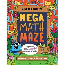(英文圖書)Mega Math Maze: A Multiplication Adventure 平裝版, Workman Kids, 英文
