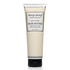 deep steep 椰子身體潤膚霜, 237ml, 1條