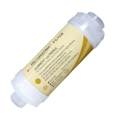 MicroMATRIX 免治馬桶濾心 電腦馬桶座專用 沐浴蓮蓬頭洗衣機除氯過濾器, 1個, 無