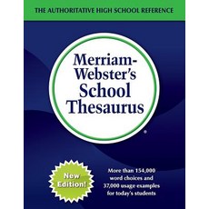 (英文圖書)Merriam-Webster's School Thesaurus 精裝版, Merriam-Webster, 英文