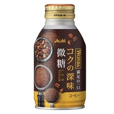 Wonda 濃醇微糖咖啡, 1個, 260g