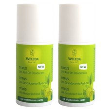 WELEDA 薇蕾德 柑橘香氛滾珠除臭劑, 2個, 50ml