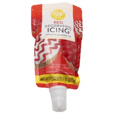Wilton 惠爾通 擠花糖霜 紅色, 1入, 227g