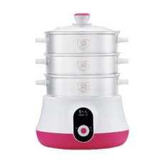 貴夫人精靈廚房蒸氣鍋KY-809，304不鏽鋼多層蒸煮，保留食材原味，操作簡單