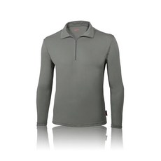 Litume 意都美 KS06S 男款吸濕排汗抑菌抗臭長袖休閒衫 拉鍊立領 快乾防曬UPF40 運動上衣