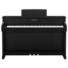 YAMAHA CLP-835 數位鋼琴，具備真實觸鍵感，多種音色選擇，適合居家使用, 黑, 1個