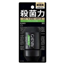 GATSBy 優質除臭止汗滾珠瓶 海洋柑橘香, 1個, 60ml